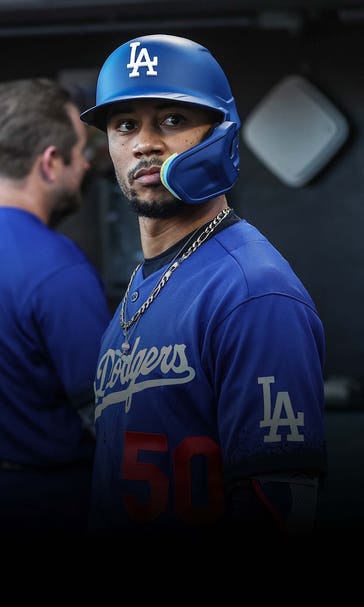 Dodgers’ Mookie Betts to injured list with cracked right rib